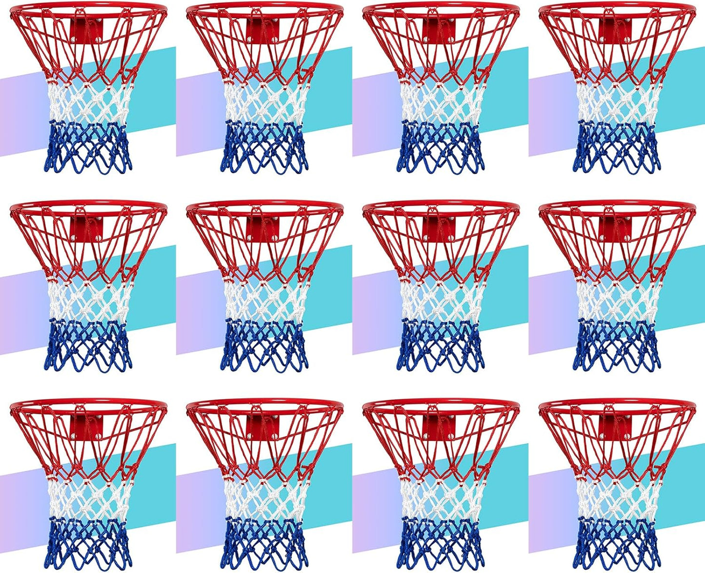 Basketball Net Replacement - Heavy Duty All Weather Nets