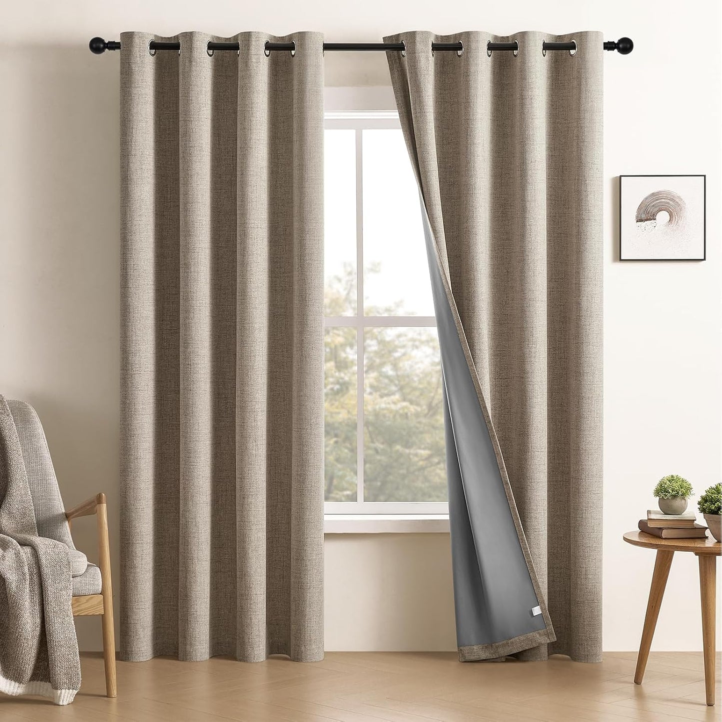 CUCRAF 84 Blackout Curtains for Ultimate Privacy