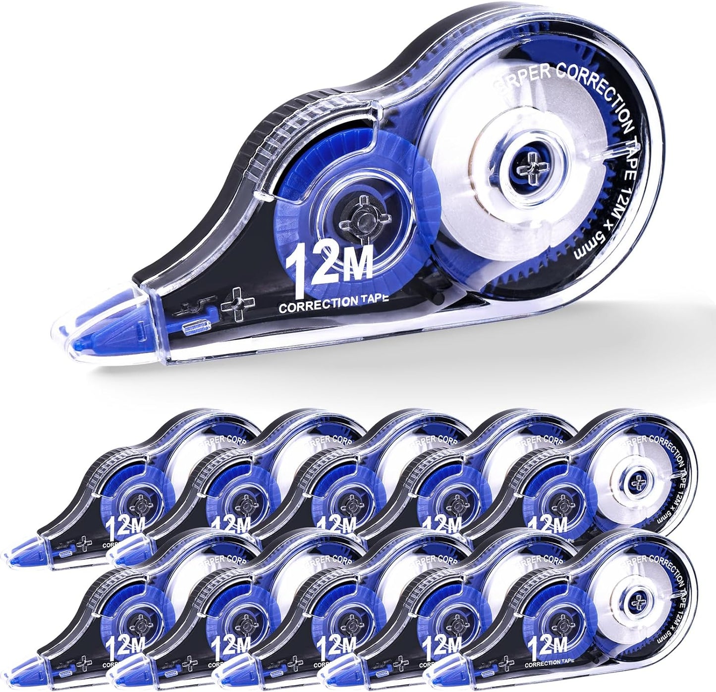 10 Pack Easy-To-Use Correction Tapes!