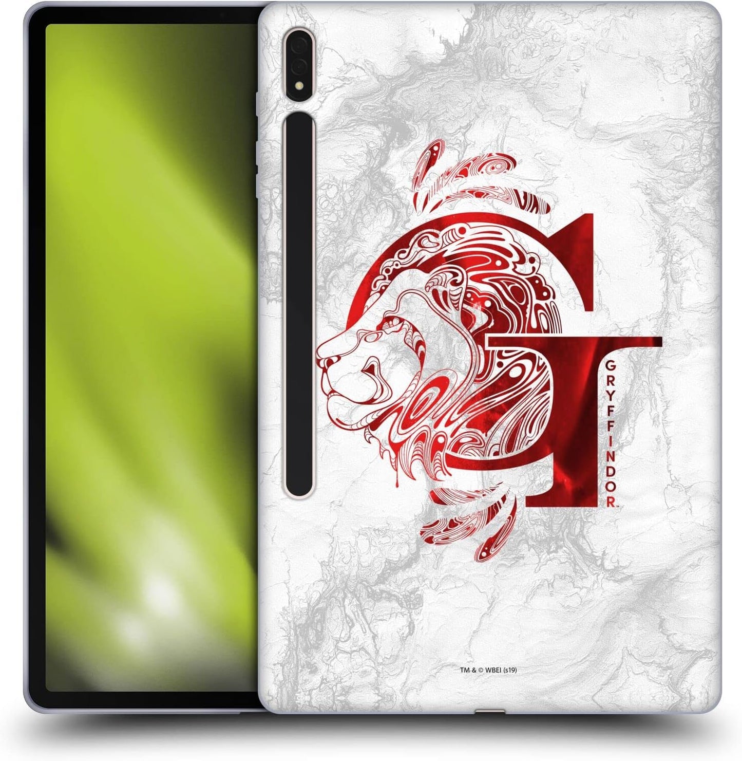Harry Potter Gryffindor Aguamenti Soft Gel Case for Galaxy Tab S8 Plus