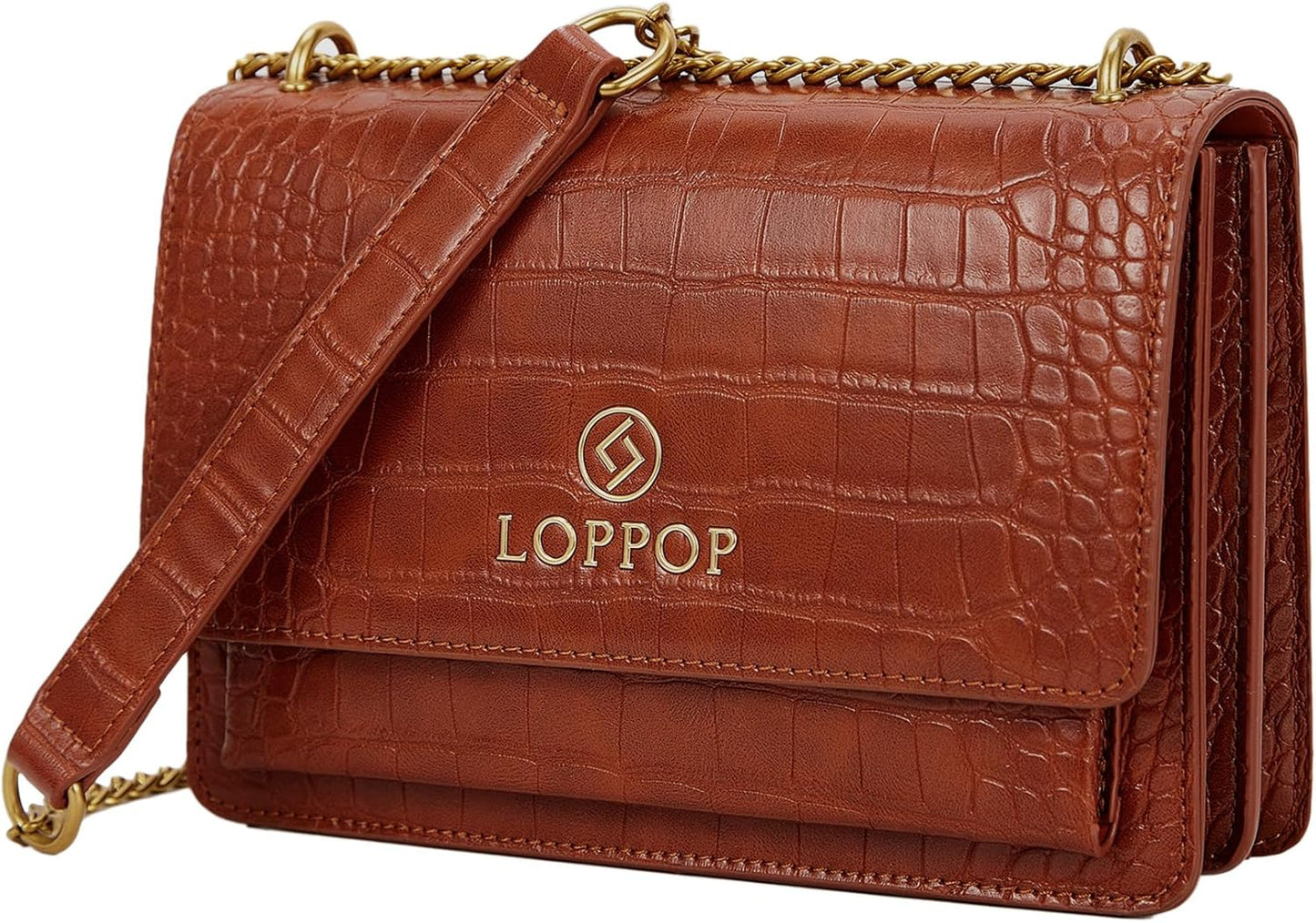 Classy Leather Crossbody Purse for Women by LL LOPPOP