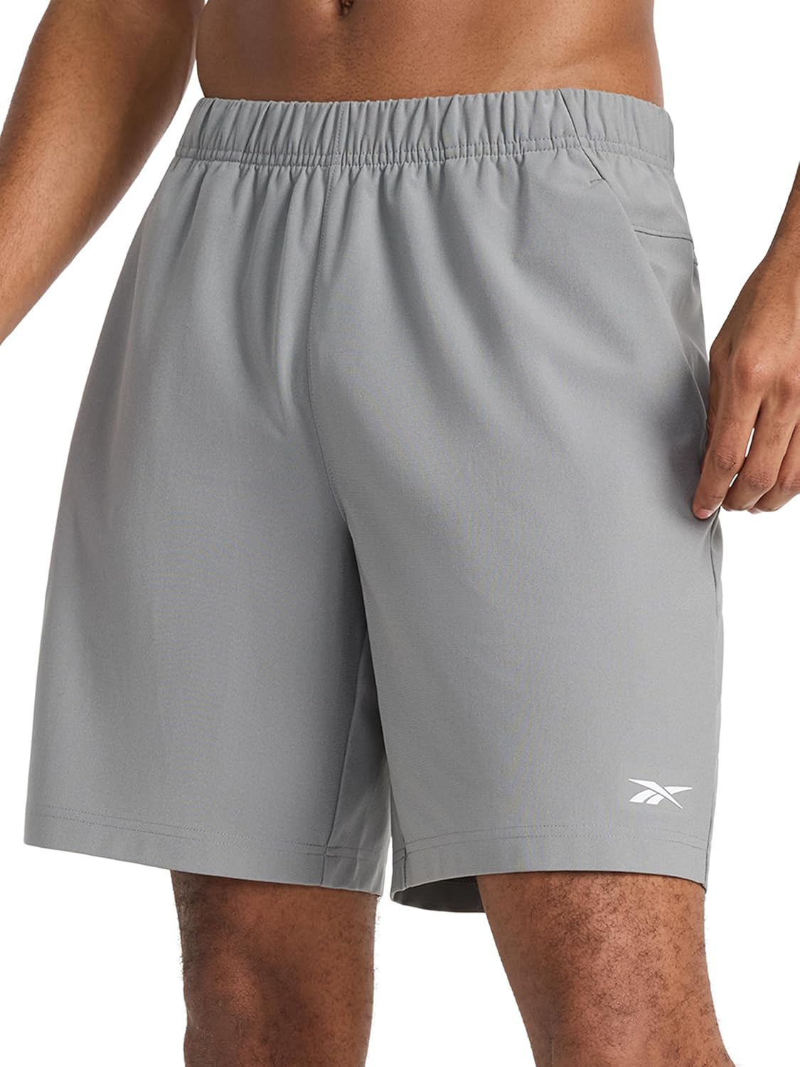 Reebok Men's Jumpstart 8 Short: Lightweight Poly Fabric Comfort