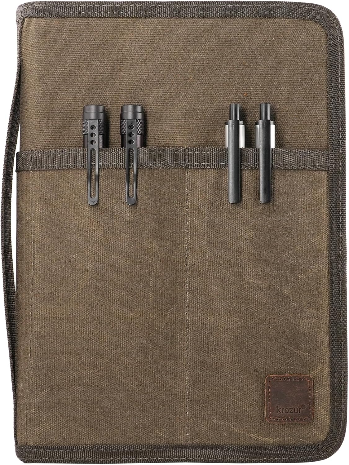 A5 YKK Zipper Notebook Journal Cover for Moleskine and More