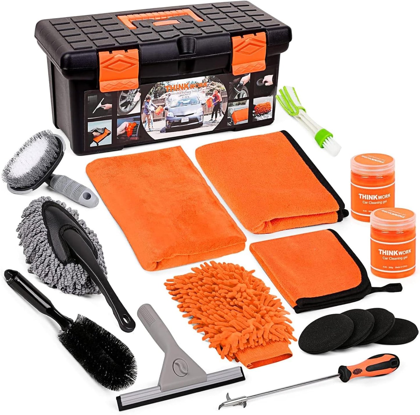 THINKWORK Car Cleaning Kit - Total Vehicle Care