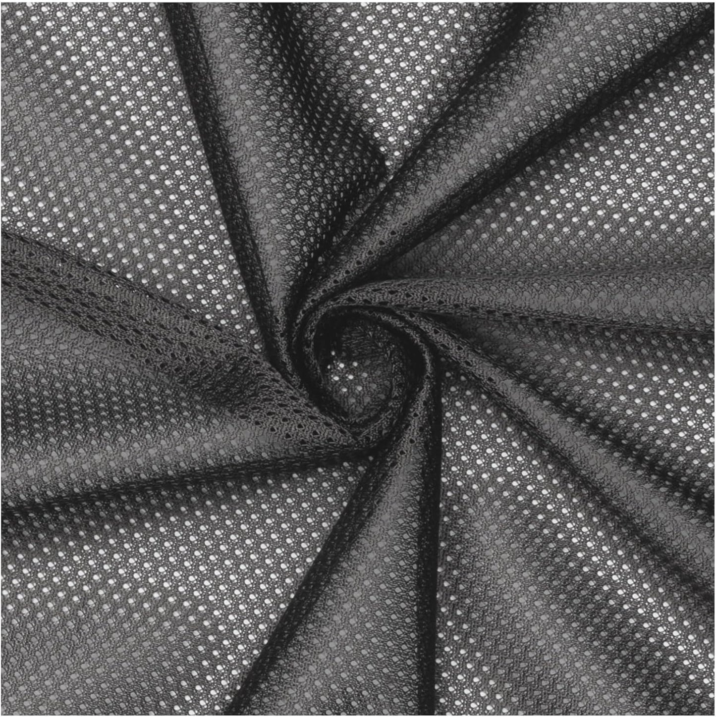 Pico Textiles 15 Yards Dark Charcoal Micro Mesh Jersey Fabric