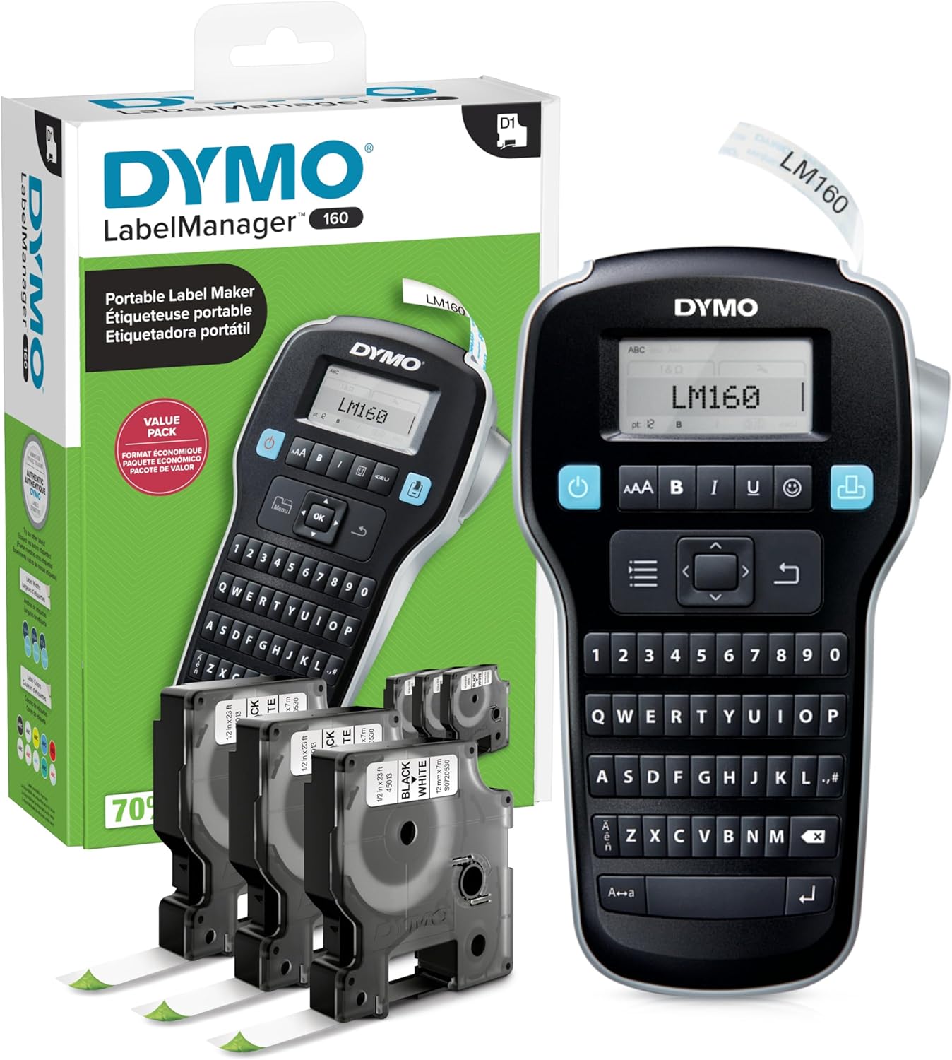DYMO LabelManager 160: Easy One-Touch Organization