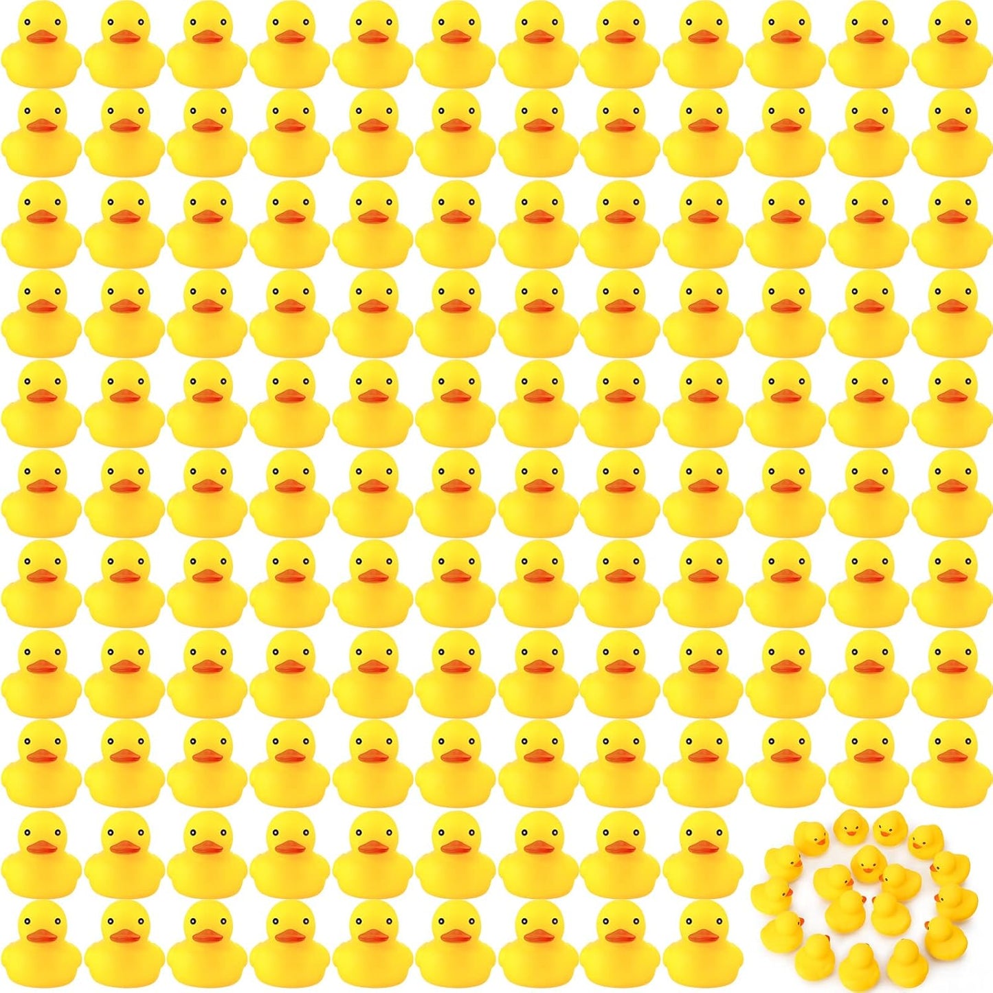 300 Pcs Rubber Duck Bath Toys for Fun and Relaxation