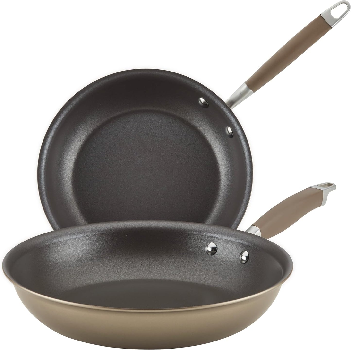 Anolon Advanced Home Hard-Anodized Nonstick Skillets Set