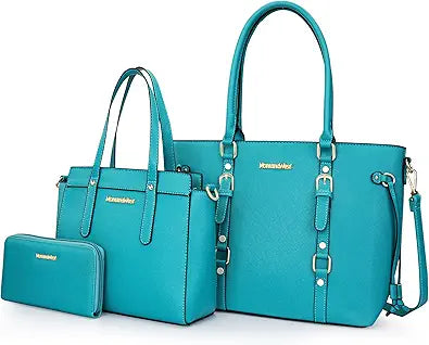 Montana West 3PCS Purses for Women Tote and Wallet Set