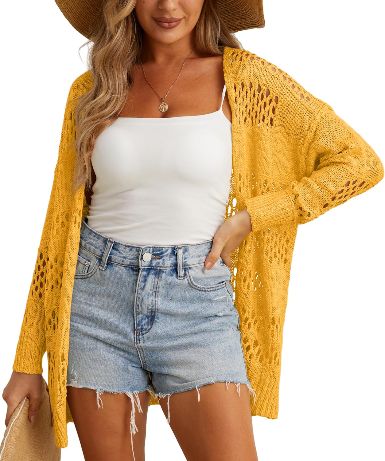 Stylish Crochet Lightweight Cardigans for Women by GRECERELLE