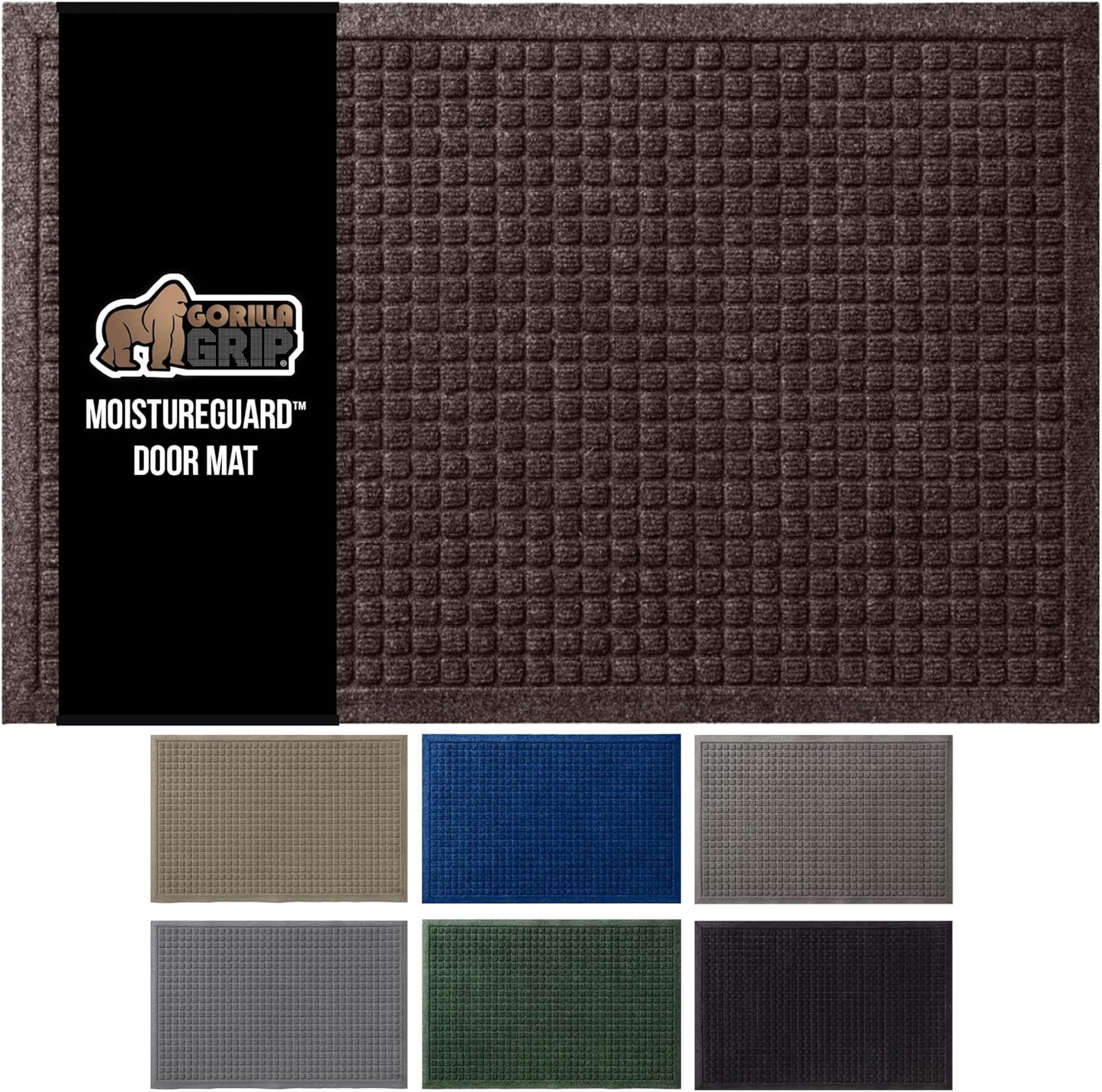 Ultra Absorbent Front Door Mat for Indoor and Outdoor Use