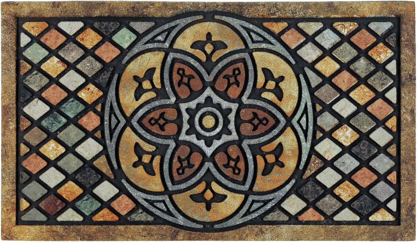 CHICHIC Welcome Door Mat 24 x 36 Inch Heavy Duty Non Slip