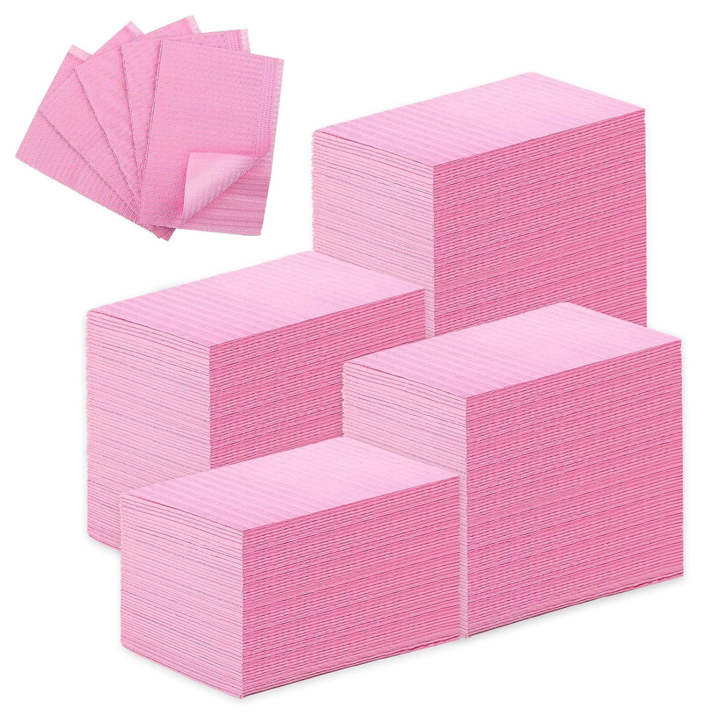 490pcs Disposable Nail Mats for Clean Nail Art Practice
