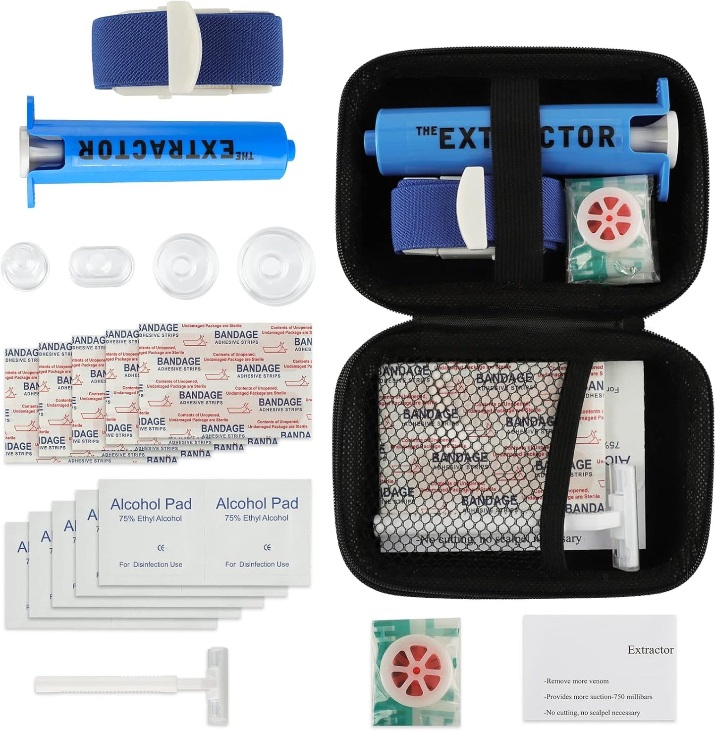 Venom Extractor Pump for First Aid on the Go