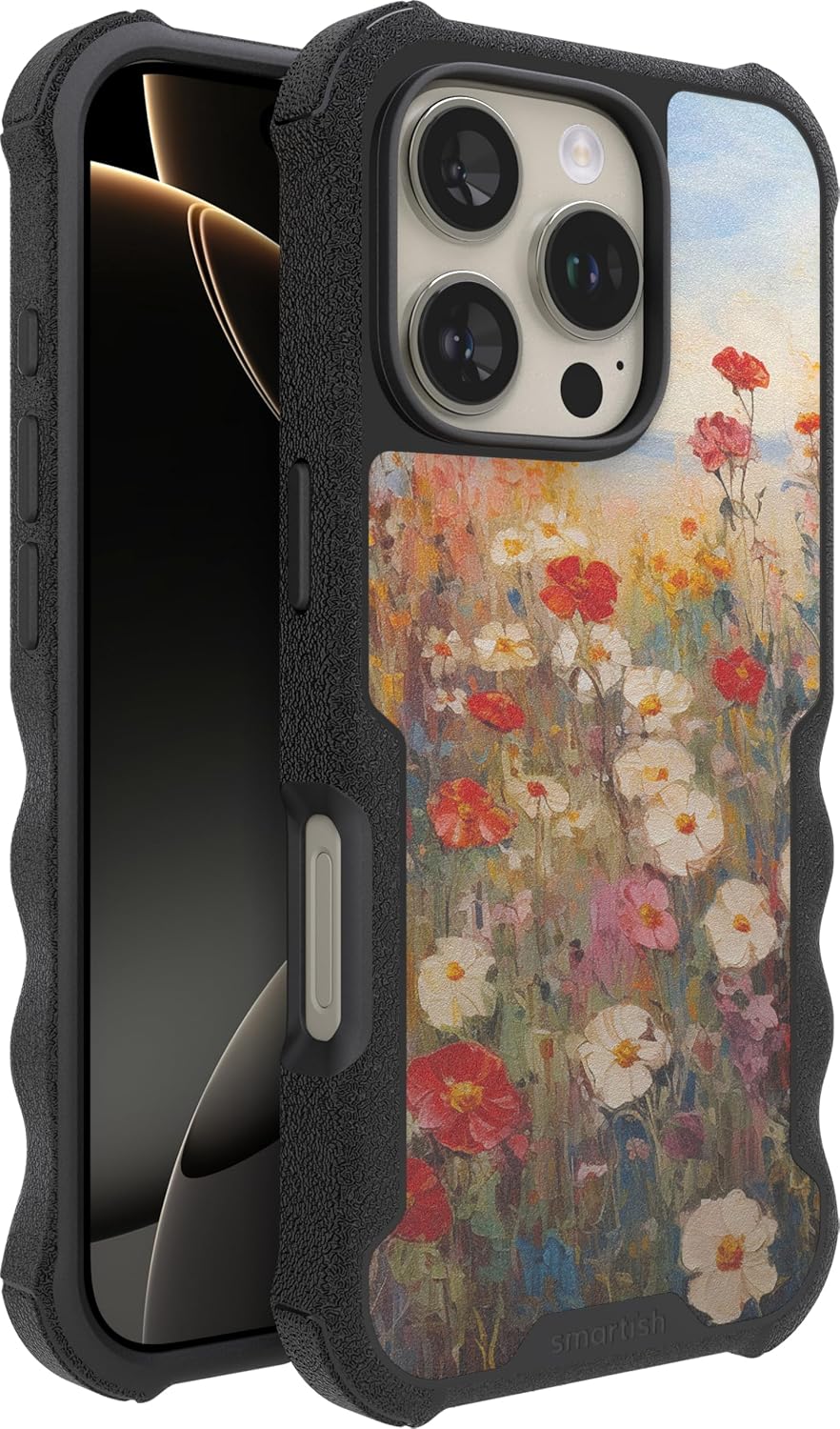 Smartish iPhone 16 Pro Protective Magnetic Case - Tough Armor