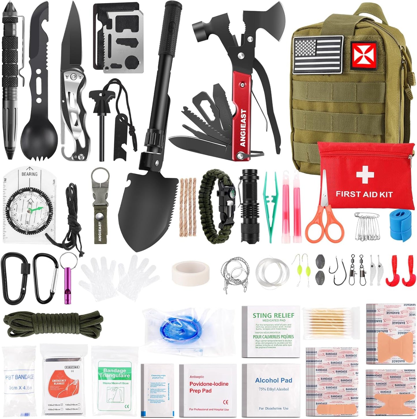 Ultimate Survival Gear Kit - Essential Outdoor Tool