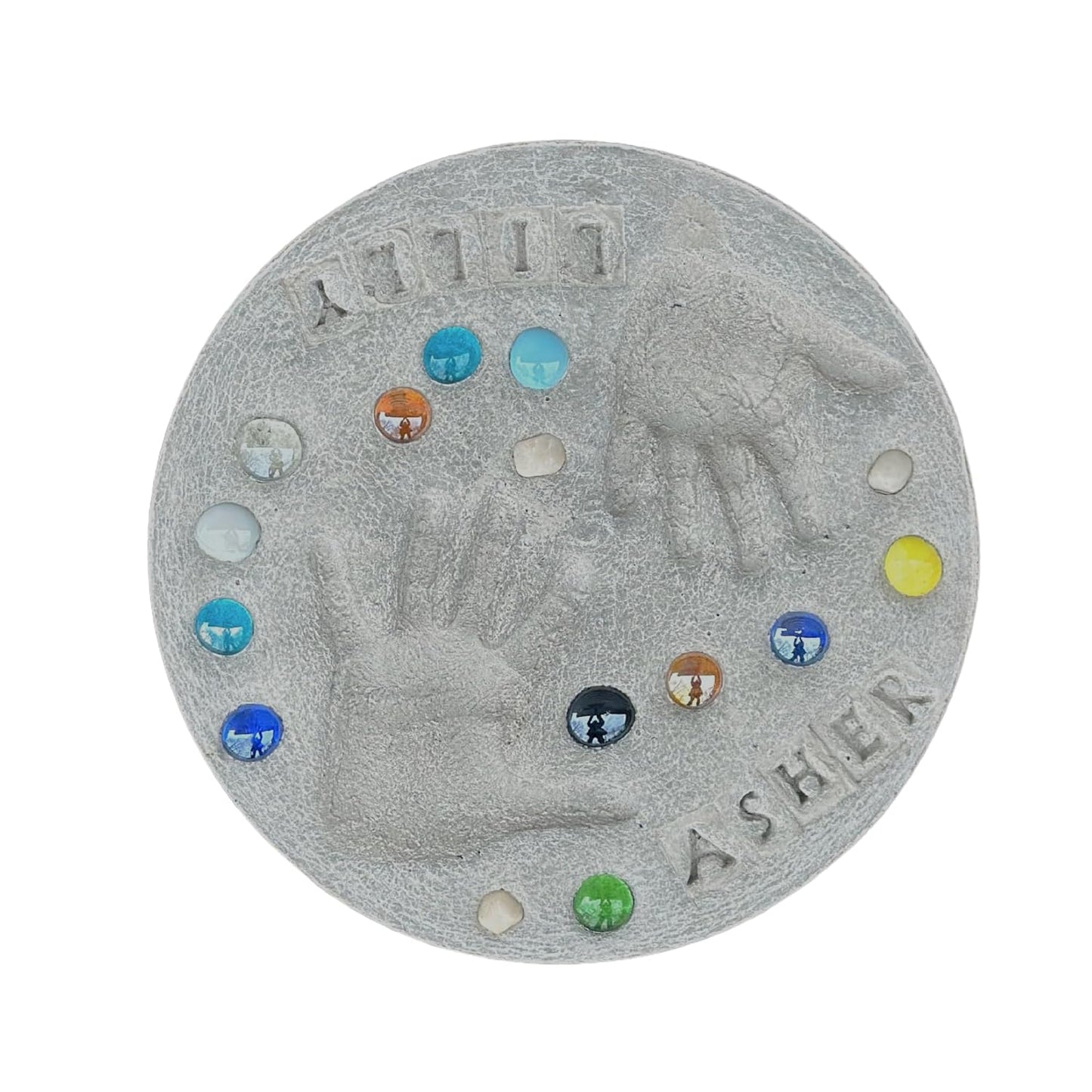 Large DIY Stepping Stone Kit for Personalized Garden Decor