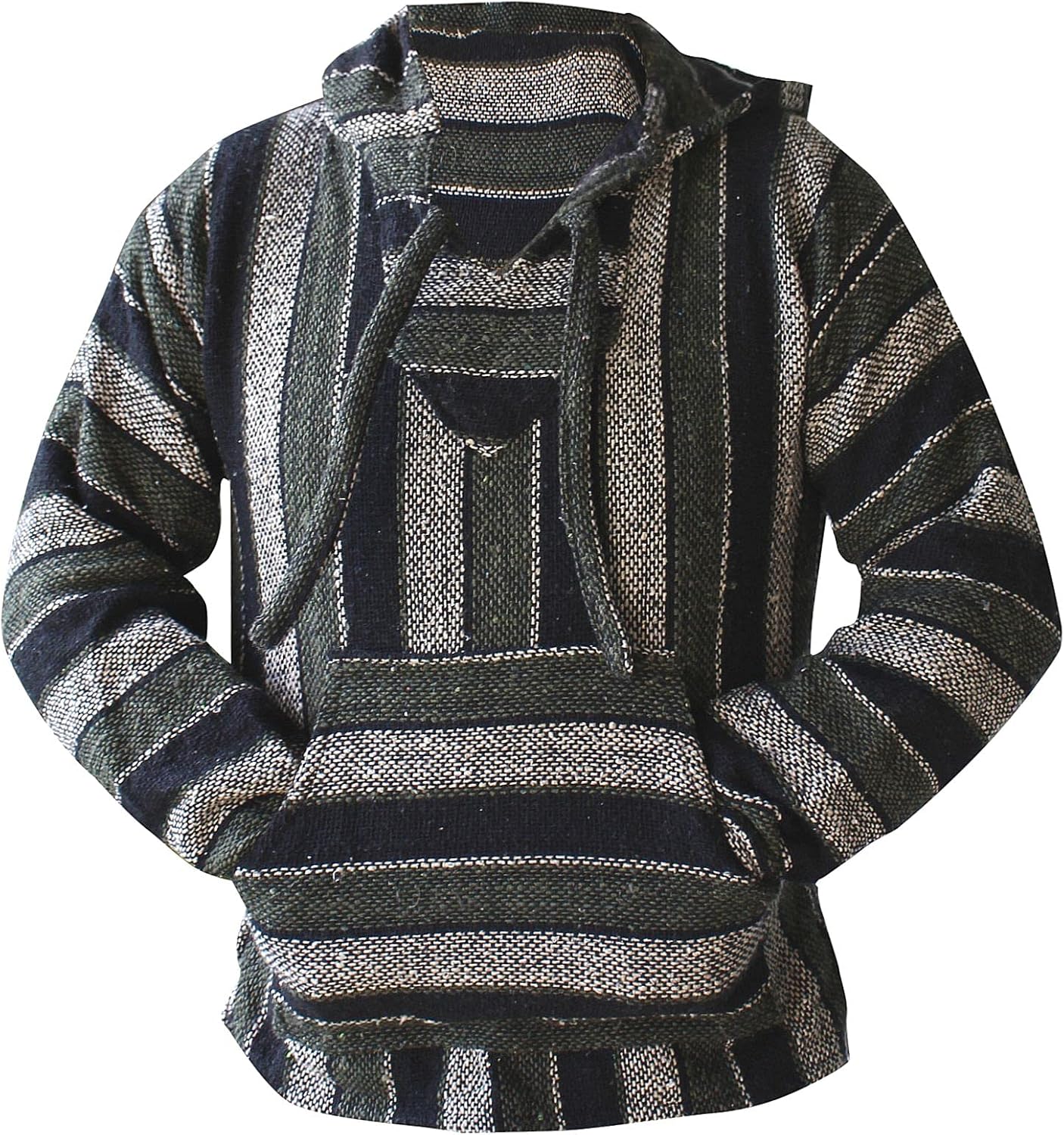Del Mex Baja Hoodie Poncho Sweatshirt for Comfort and Style