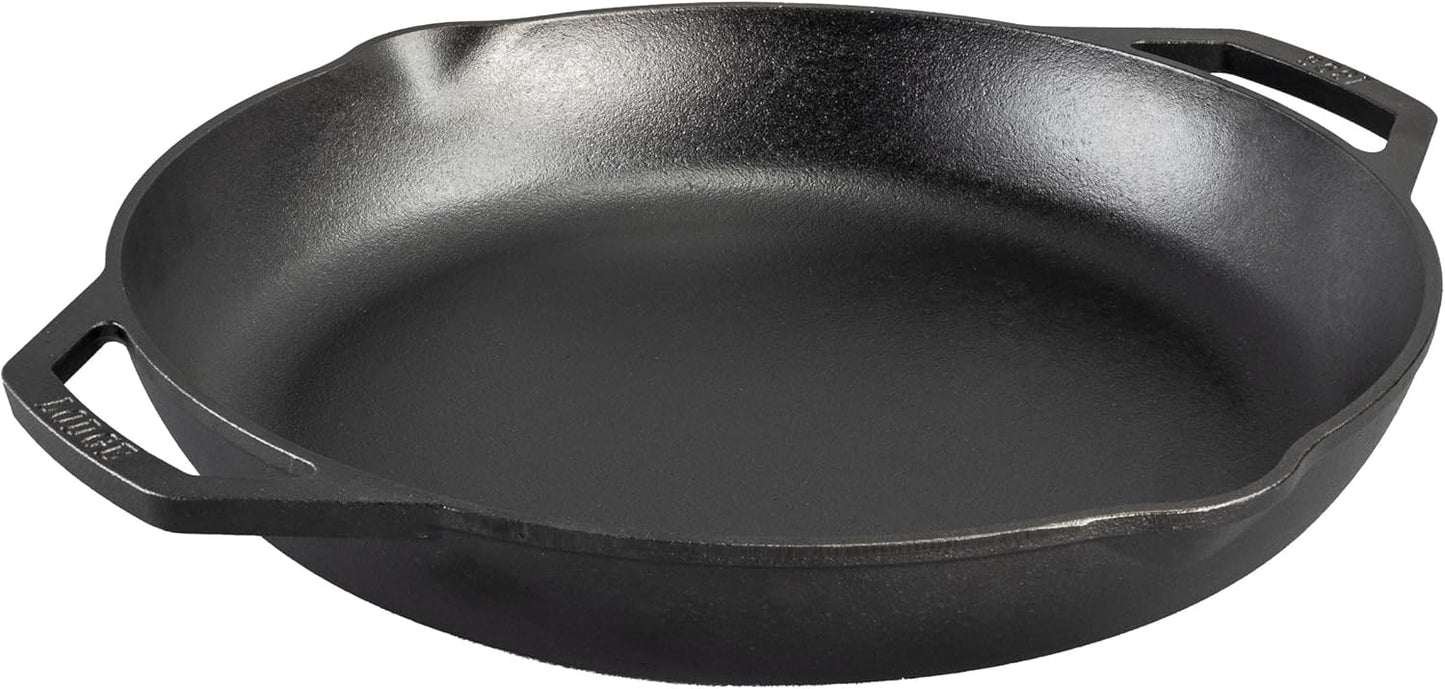 Lodge Chef Collection 14 in Chef Style Skillet for Versatile Cooking