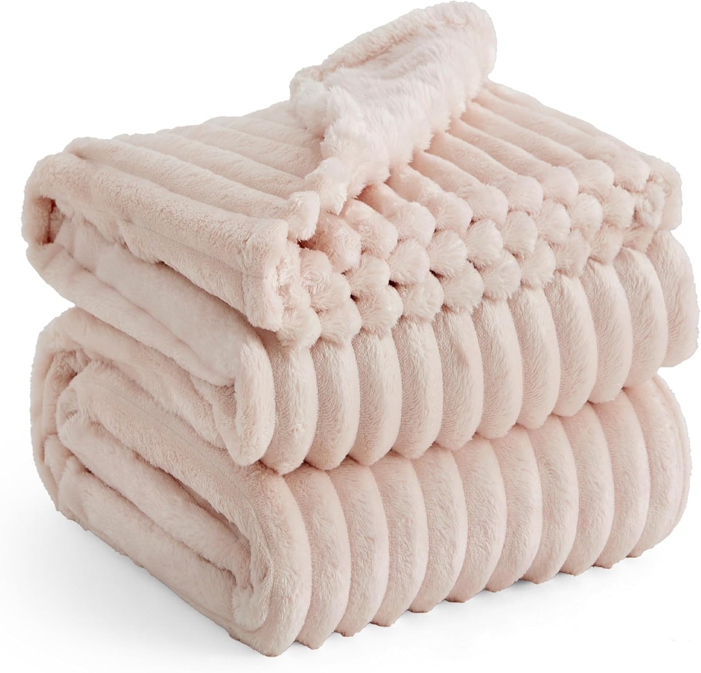 Bedsure GentleSoft King Size Blanket - Cozy Soft Fleece Throw