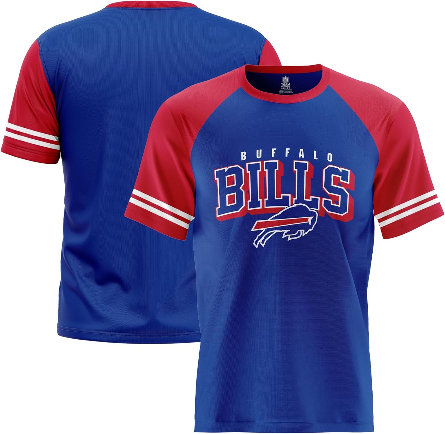 NFL Kids Youth Team Color Wordmark Performance Jersey T-Shirt