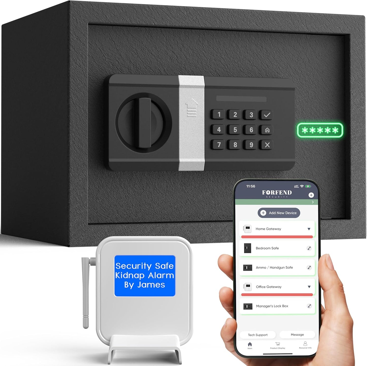 FORFEND Smart Home Safe: Ultimate Digital Security Solution
