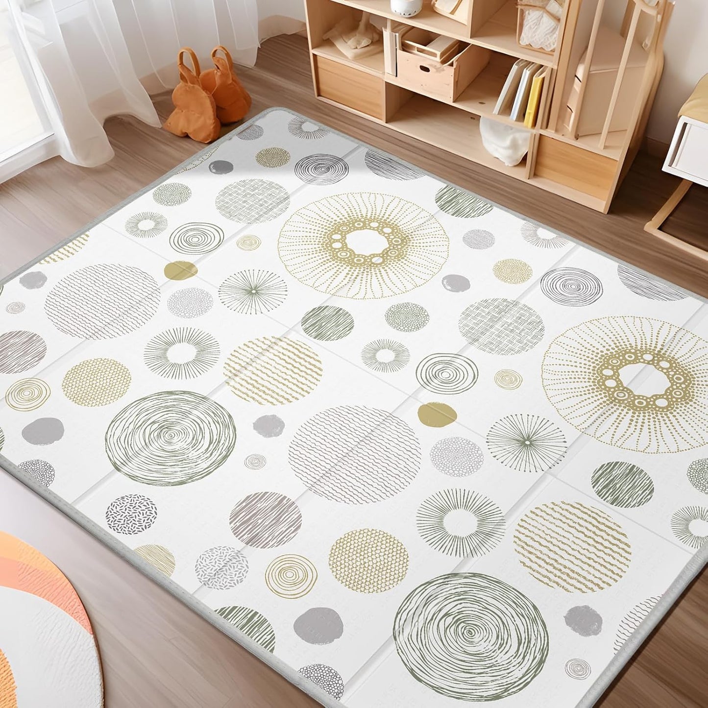 PIGLOG Extra Large Waterproof Baby Play Mat