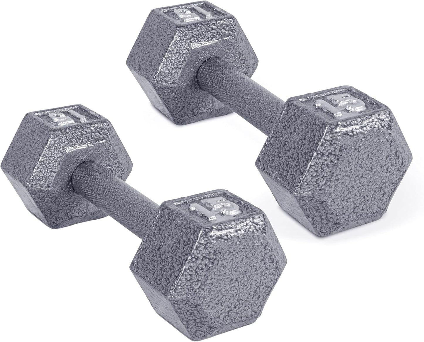 CAP Barbell Cast Iron Hex Dumbbell for Versatile Workouts