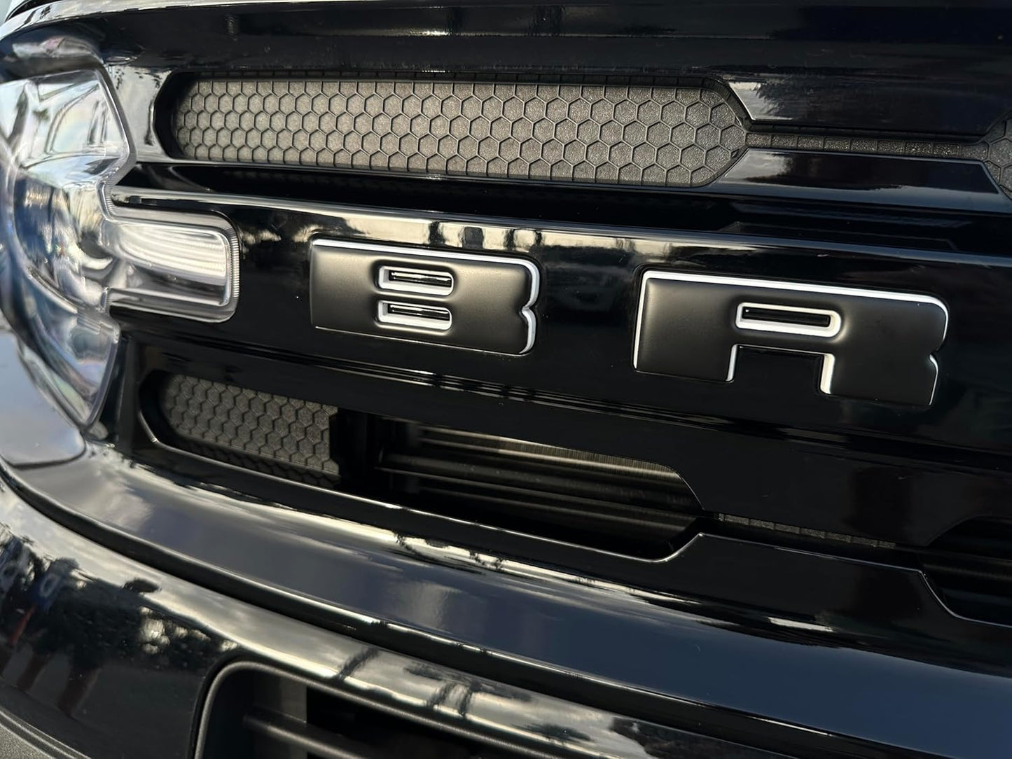 Grille Letter Overlays for 2021-2026 Bronco Sport - TufSkinz