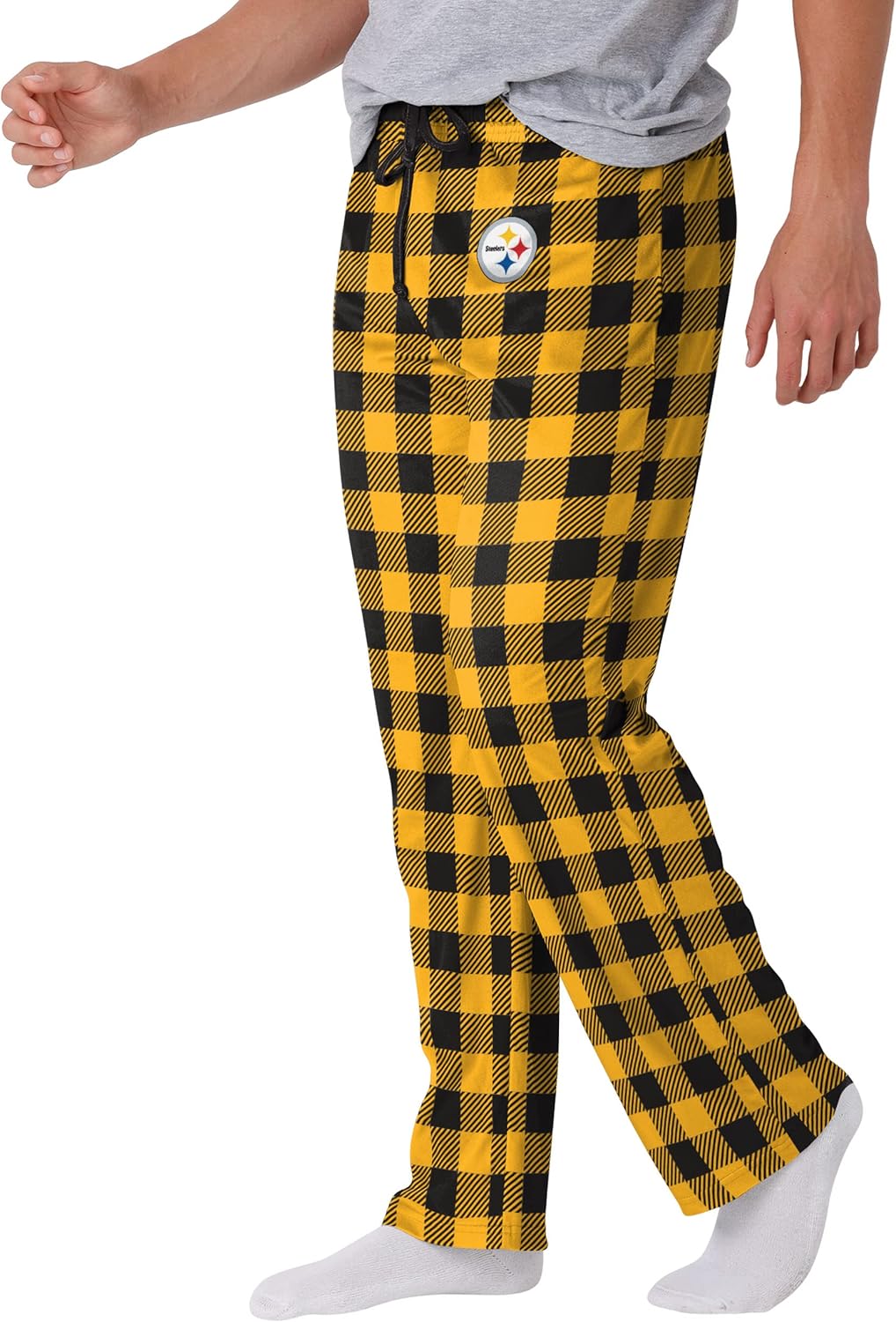 FOCO Men's NFL Team Logo Buffalo Check Lounge Pants Review