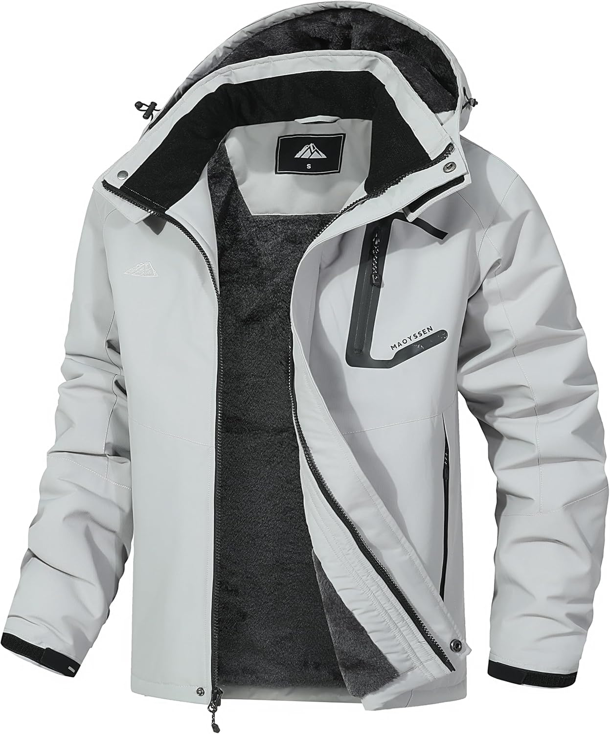 MAOYSSEN Men's Waterproof Ski Jacket - Stay Warm on the Mountain!