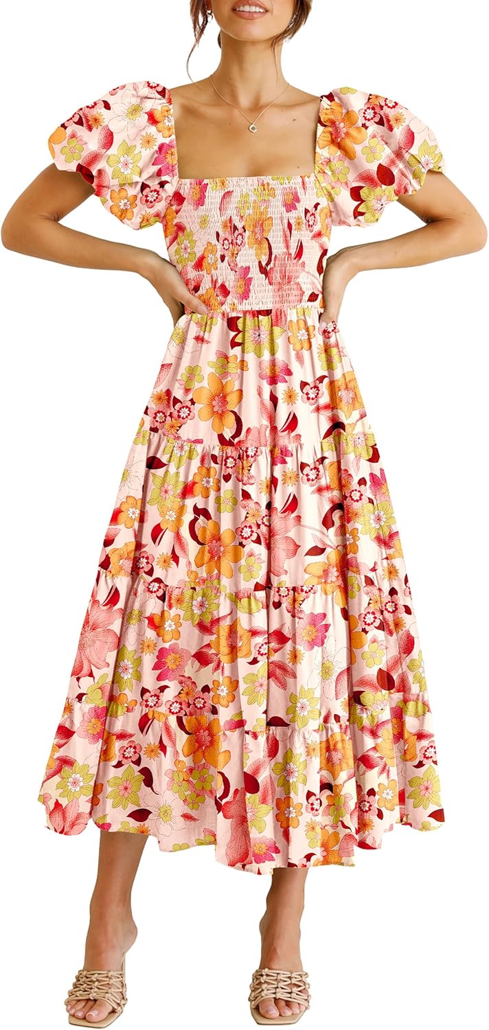 PRETTYGARDEN Women's Casual Summer Midi Dress for Every Occasion