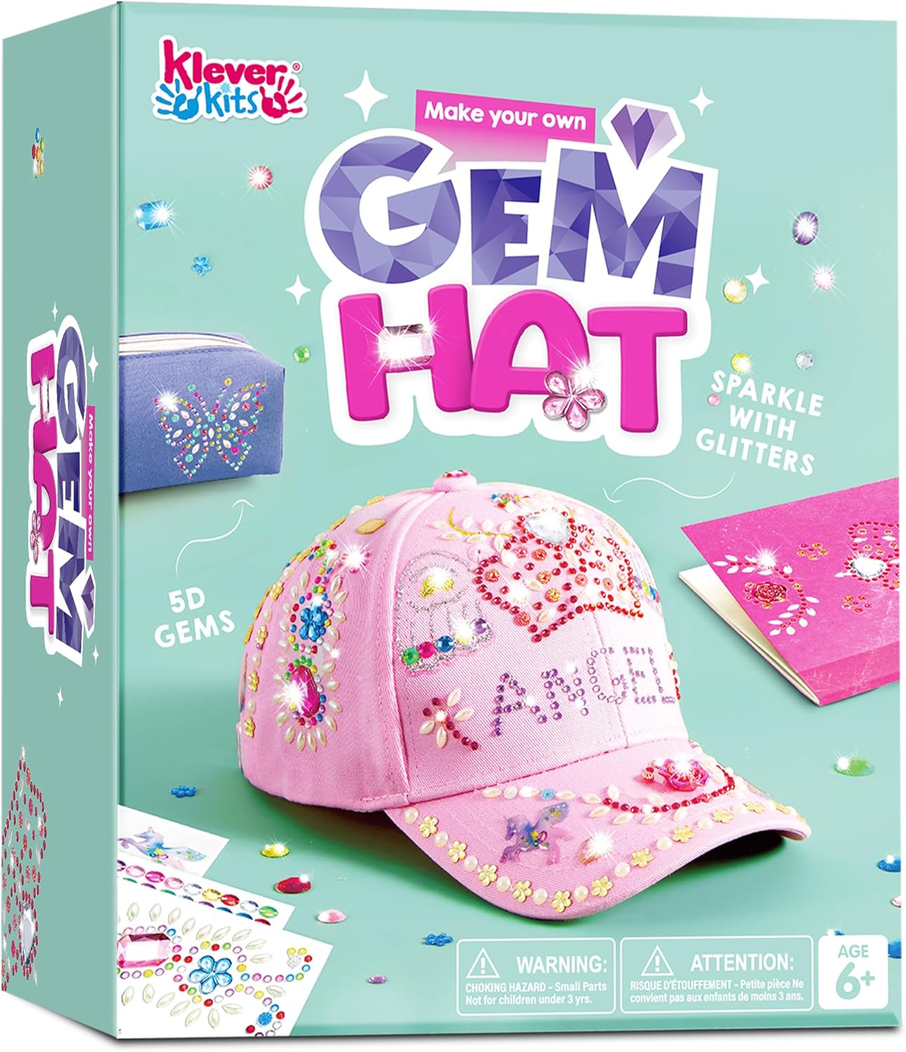 Customize with Gems: Baseball Cap Craft Kit
