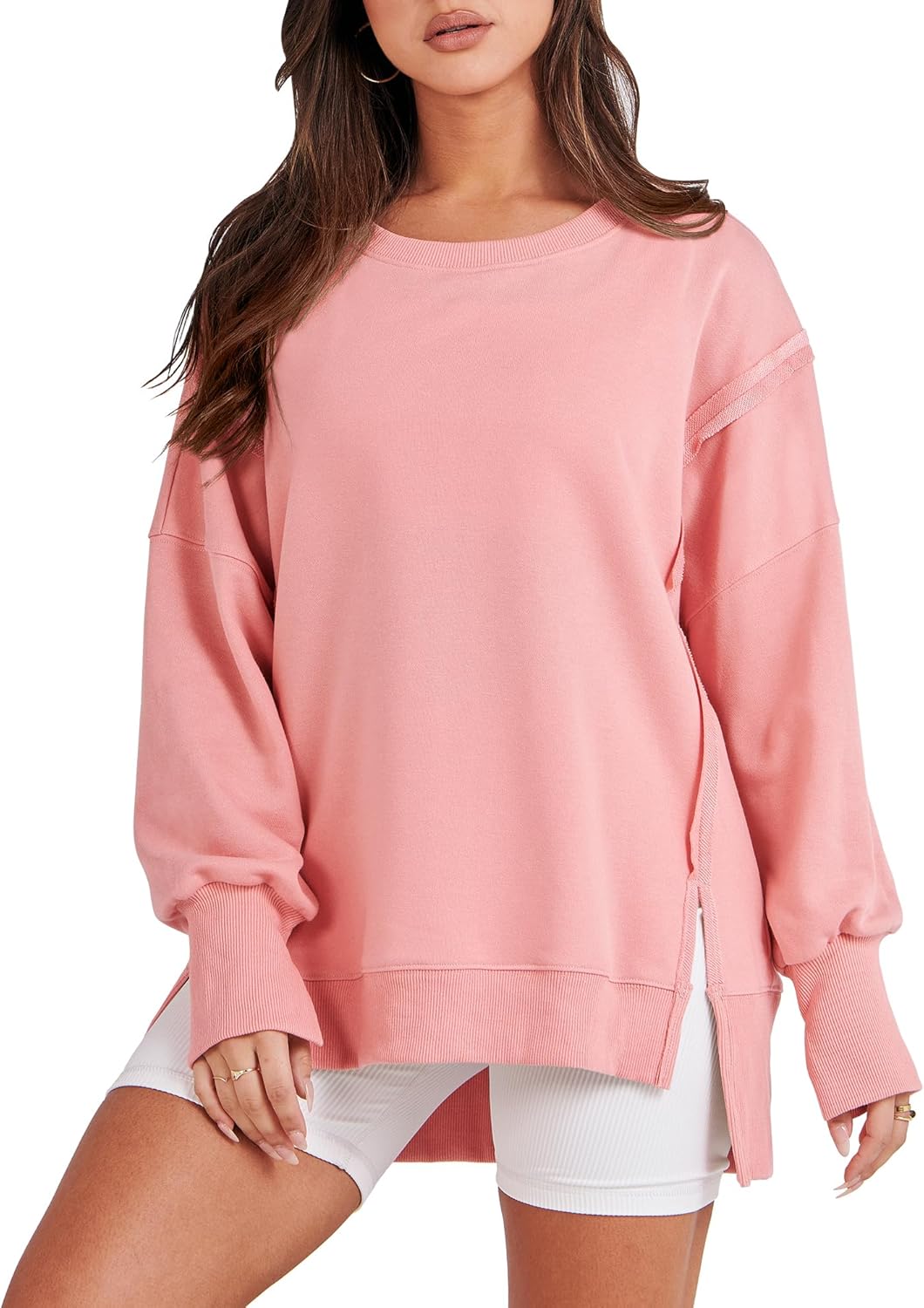 ANRABESS Cozy Oversized Sweatshirts - Comfy Fall Style