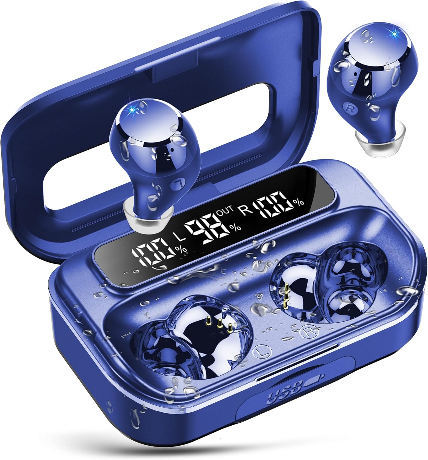Lekaby: Ultimate 128H Playtime Wireless Earbuds