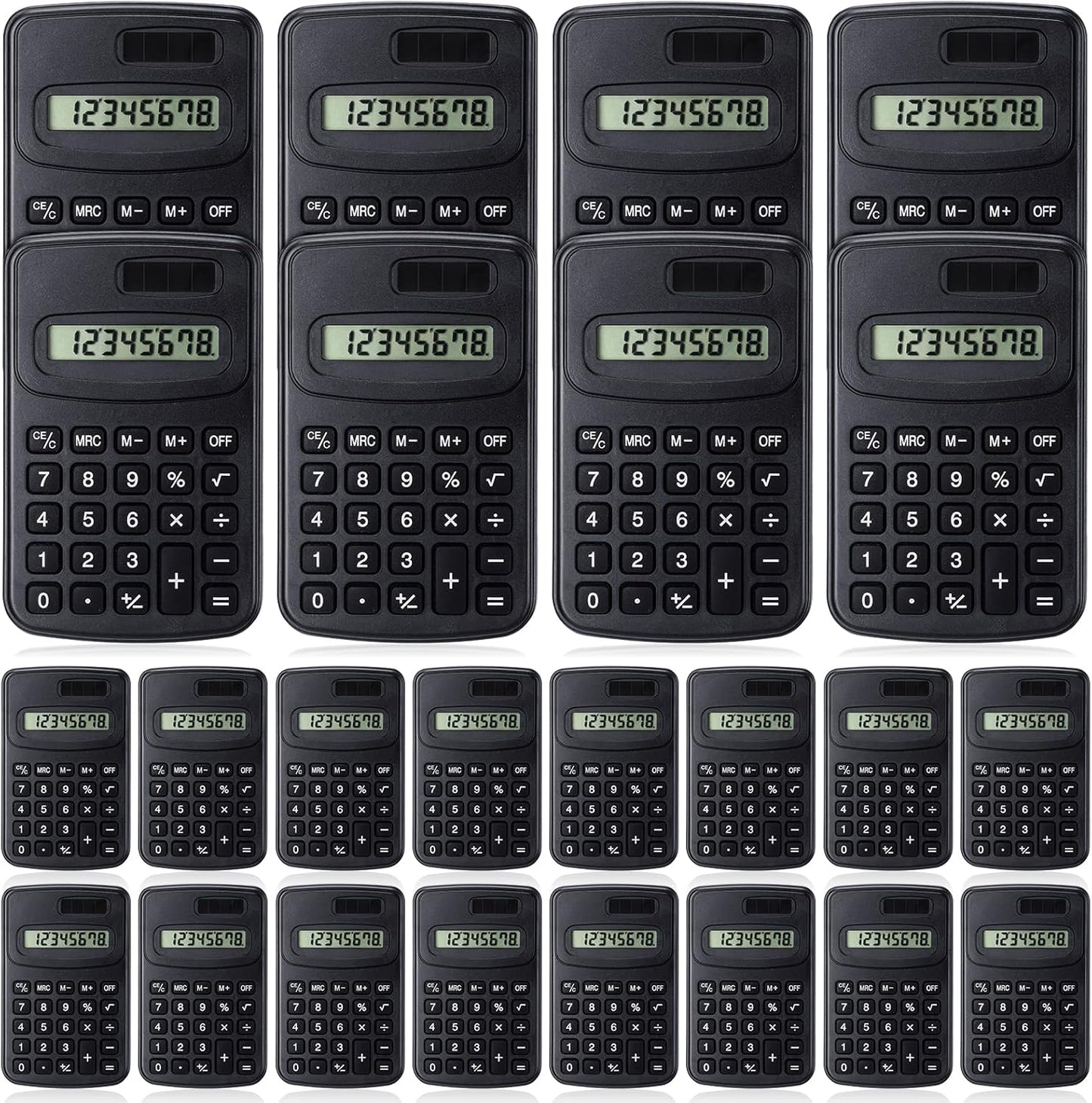 Pocket-Size Calculators for Students - Bulk Pack of 30!