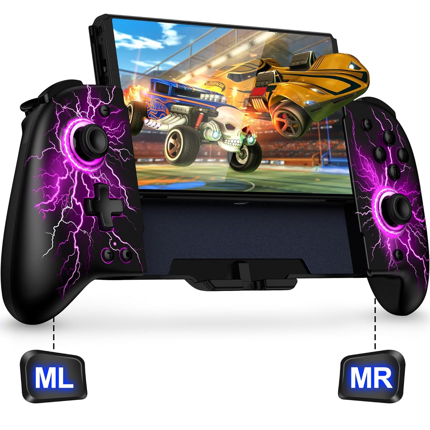Gammeefy JC200 Wireless Switch Controller with Hall Effect Joystick
