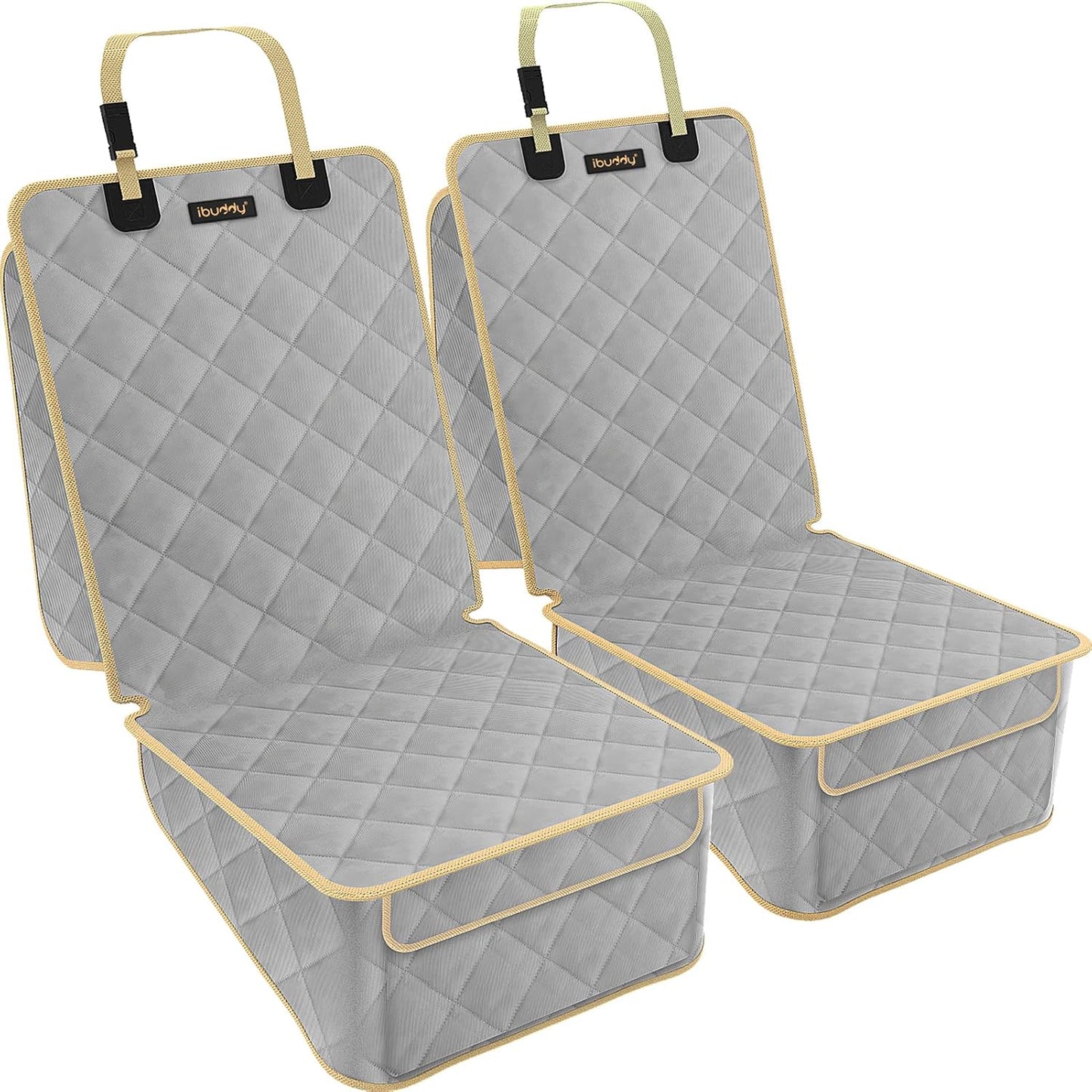 iBuddy Dog Seat Cover for Front Seat - Waterproof & Durable