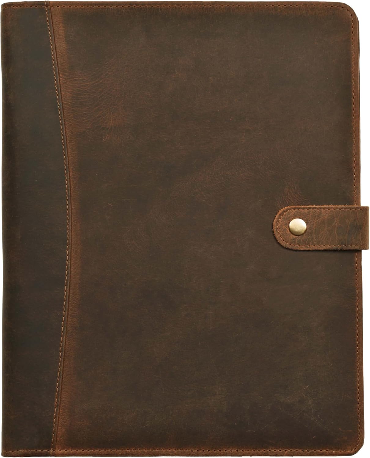 Leather Portfolio Organizer - Professional Padfolio for Men & Women