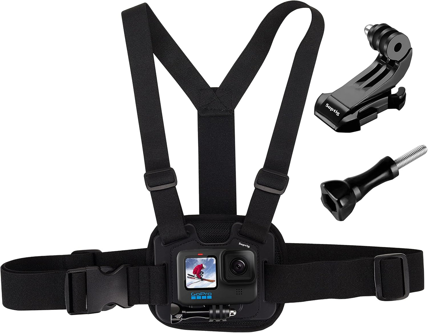 Ultimate Stability: Suptig Chest Mount for Action Cameras