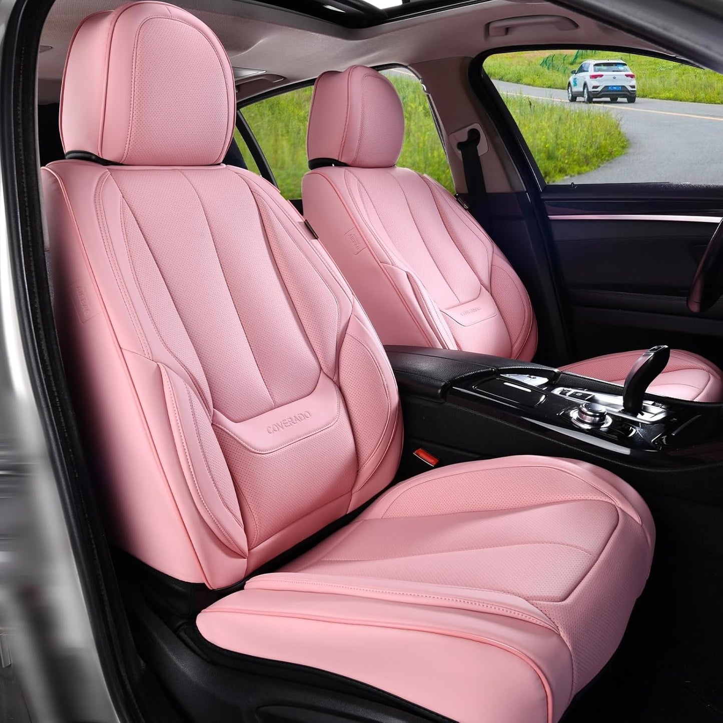 Coverado Car Seat Covers - Luxury Nappa Leather Protection