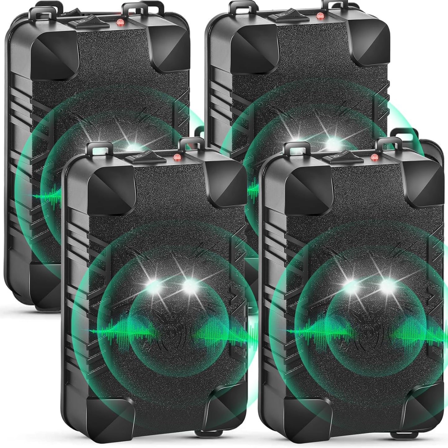 4Pack Rodent Mouse Repellent for Car Engines with Strobe Light