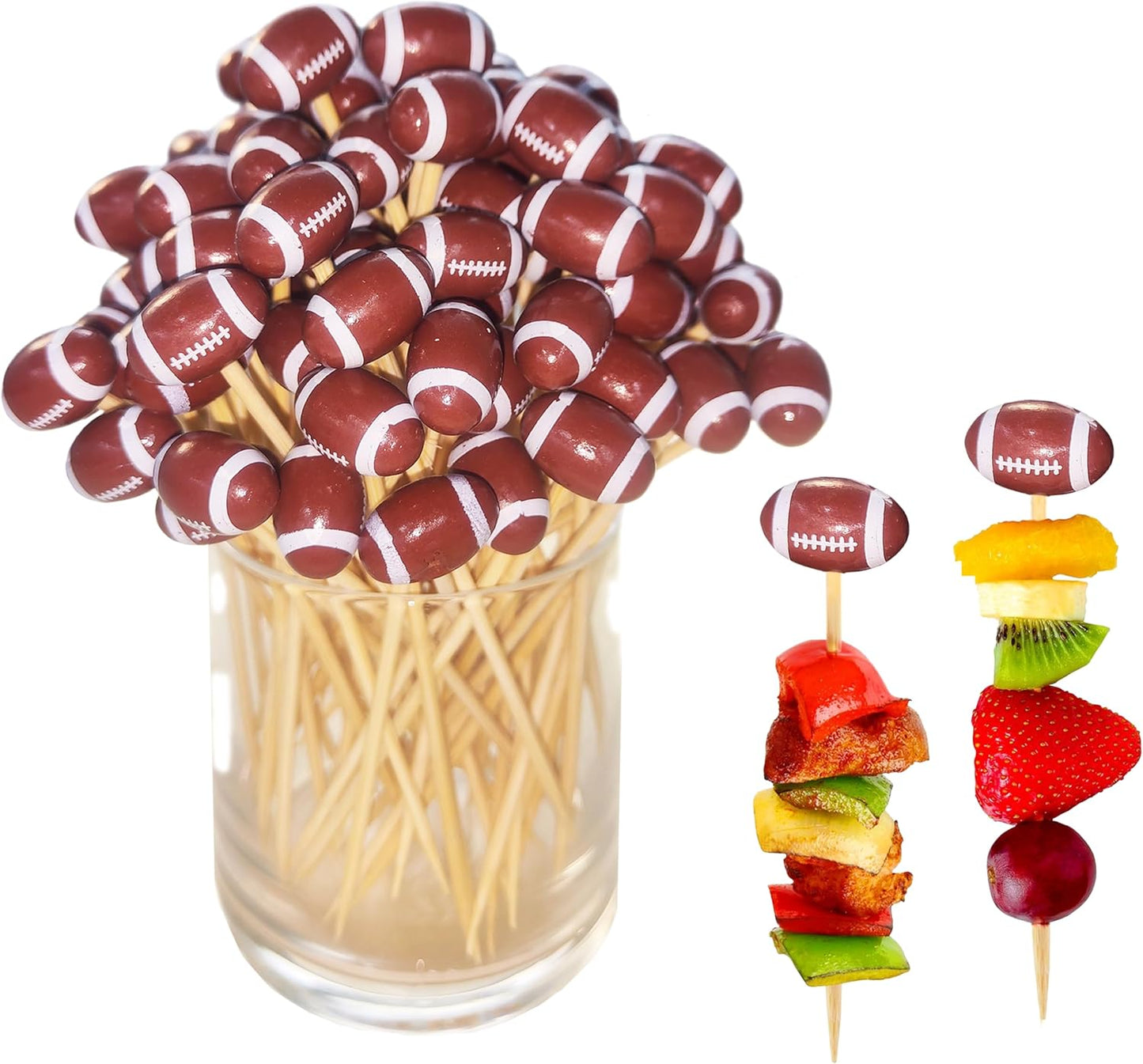 100 Football Cocktail Picks - Party Perfection!