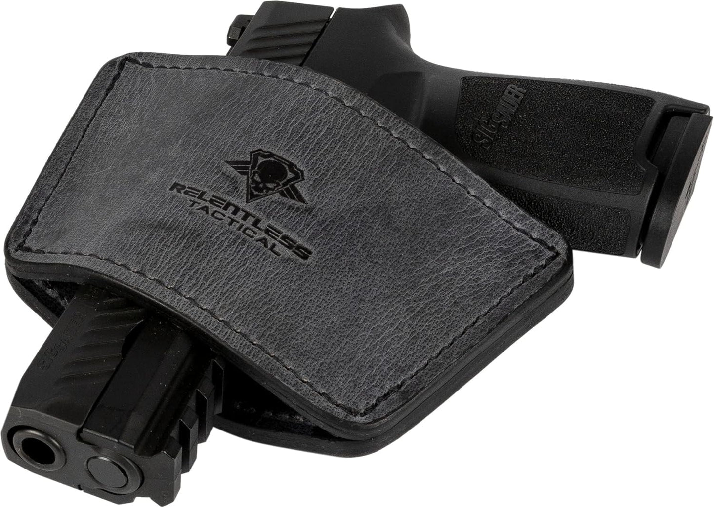 Dual Threat IWB/OWB Universal Belt Slide Holster for Handguns