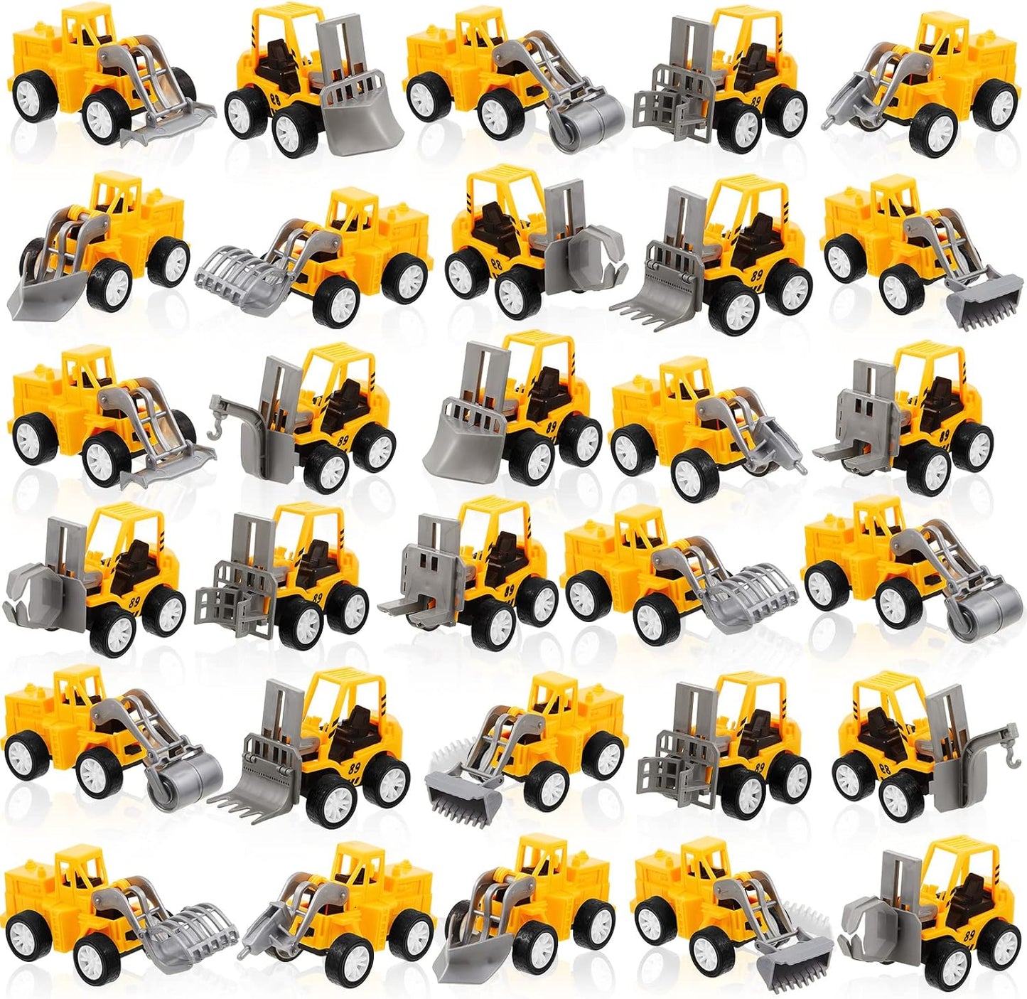 Sosation 72 Pcs Construction Engineering Trucks for Kids Fun