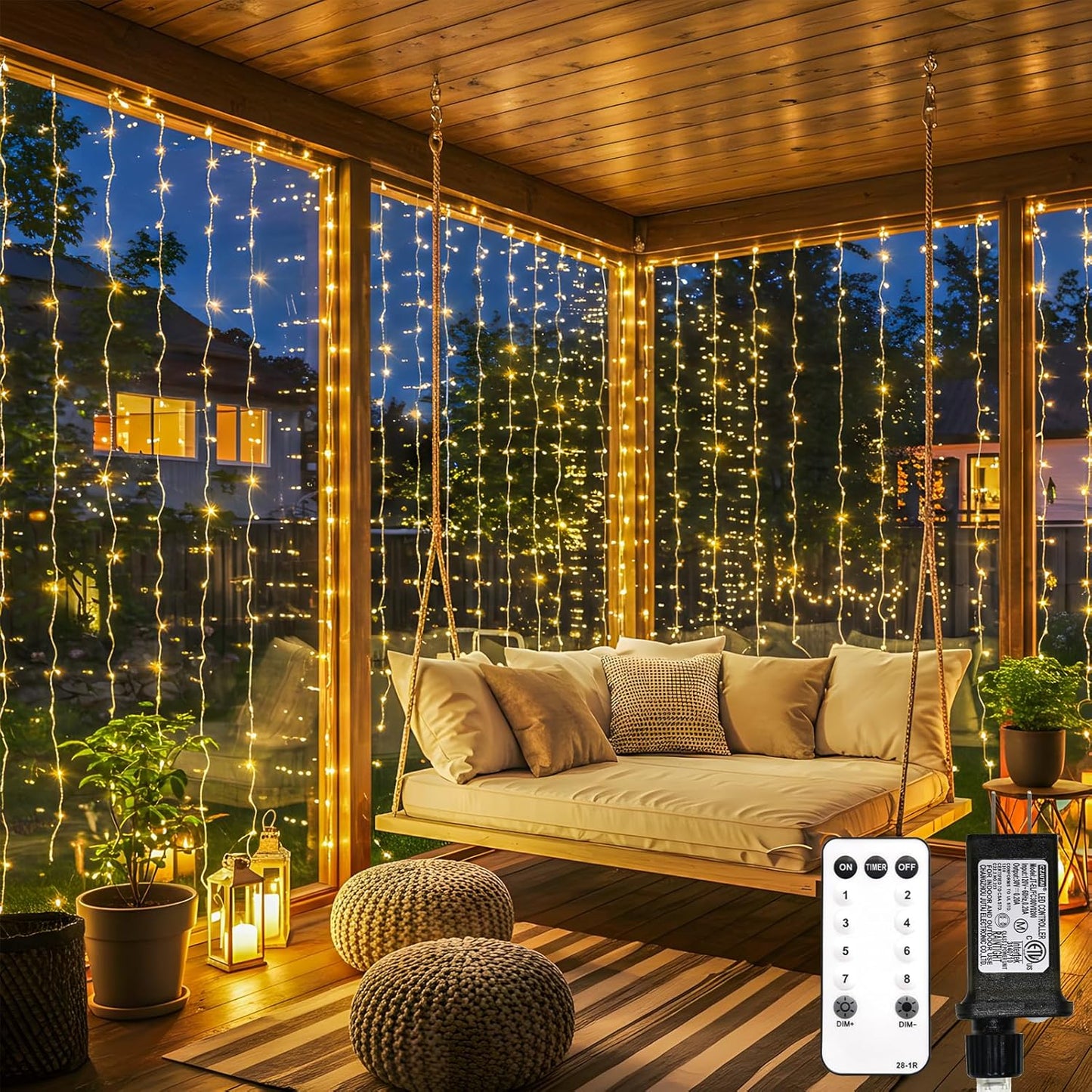 900 LED Christmas String Lights Outdoor for Festive Decor