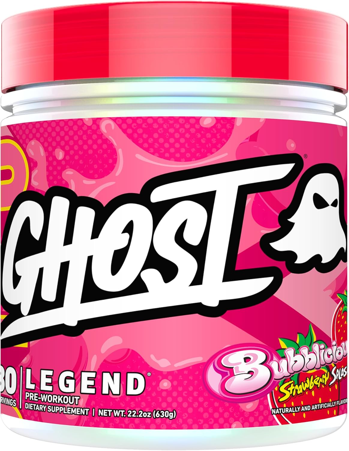 GHOST Legend Pre-Workout Powder for Energy & Focus Boost