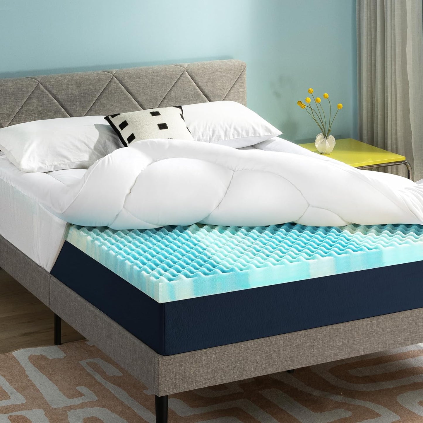 Best Price Mattress 4 Inch Pillowtop Mattress Topper Combo Review