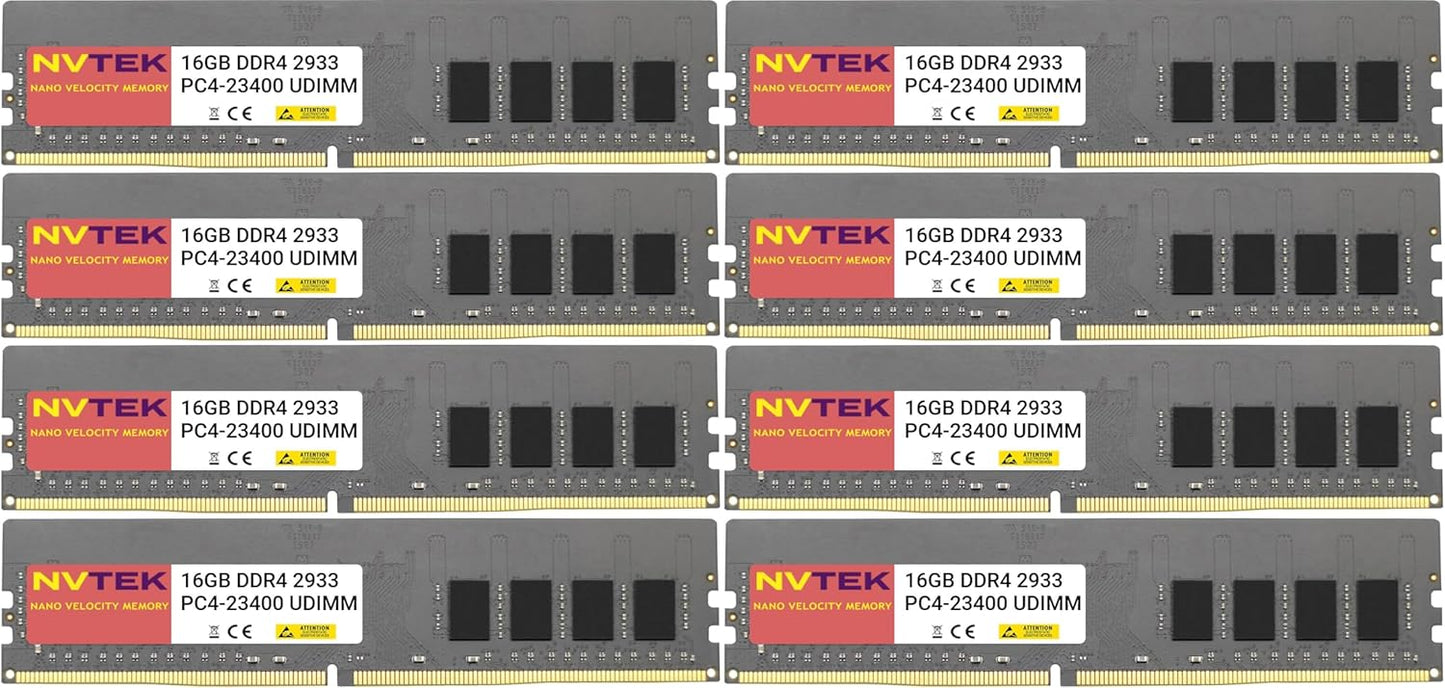 128GB DDR4 2933MHZ PC4-23400 UDIMM Memory Upgrade Kit