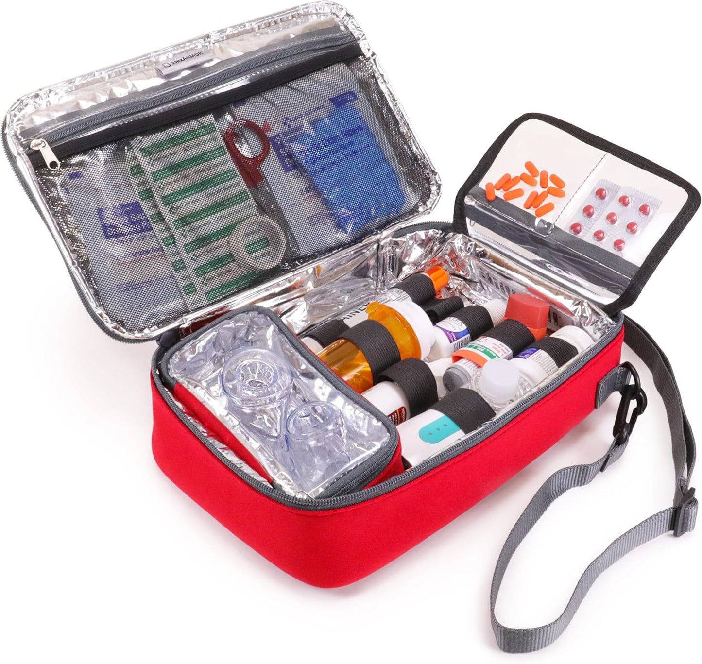 Insulated USA Gear EpiPen Holder Bag - Allergy Relief!
